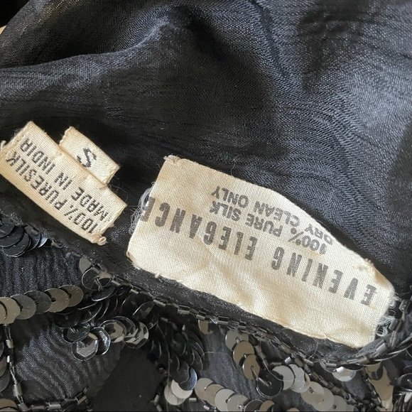 Vintage evening elegance sequin dress - Picture 2 of 4